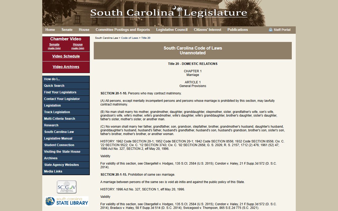 Anderson County Clerk of Court marriage record routing